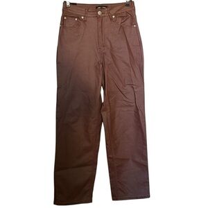 Almost Famous Leather Straight Leg Pants